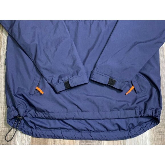 Prospirit Navy Blue Pullover Windbreaker Jacket Half-Zip Pockets Size Small - Picture 4 of 12
